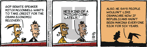 La Cucaracha on Friday January 30, 2015 Comic Strip