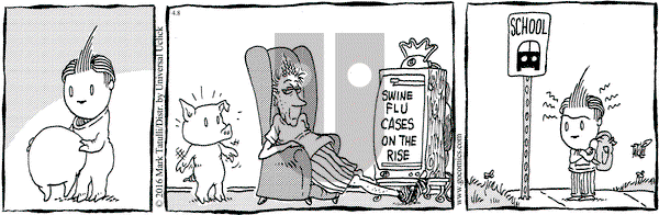 Lio on Friday April 8, 2016 Comic Strip
