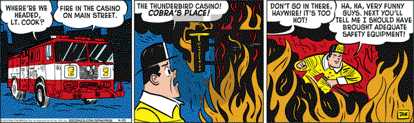 Rip Haywire on Saturday April 25, 2015 Comic Strip