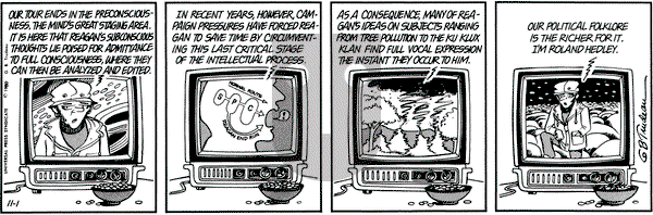 Doonesbury on Saturday November 1, 1980 Comic Strip