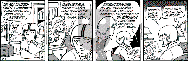 Doonesbury on Friday August 9, 2002 Comic Strip