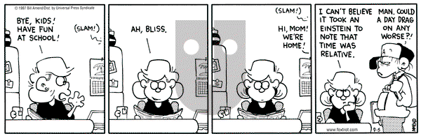 FoxTrot on Friday September 5, 1997 Comic Strip