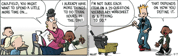 Frazz on Wednesday May 7, 2014 Comic Strip