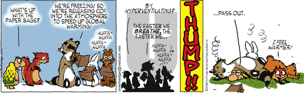 Over the Hedge on Wednesday January 20, 2010 Comic Strip