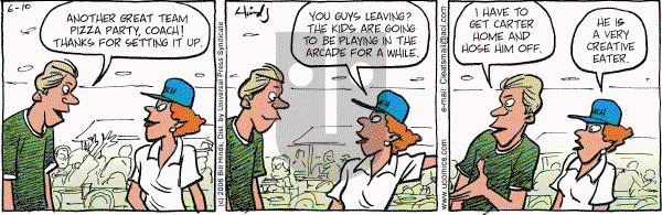 Cleats - Saturday June 10, 2006 Comic Strip