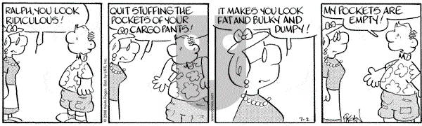 Drabble on Wednesday July 2, 2008 Comic Strip