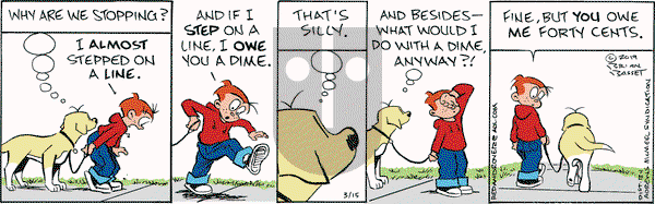 Red and Rover on Friday March 15, 2019 Comic Strip