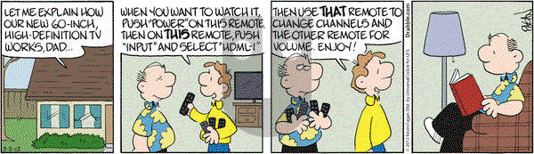 Drabble on Saturday February 2, 2013 Comic Strip