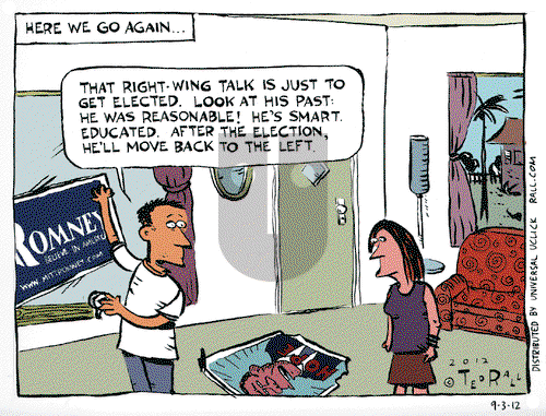 Ted Rall on Monday September 3, 2012 Comic Strip