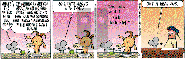 Pearls Before Swine on Friday February 6, 2015 Comic Strip