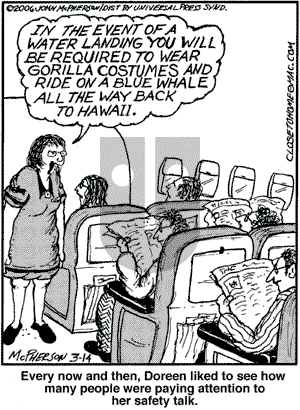 Close to Home on Saturday March 18, 2006 Comic Strip