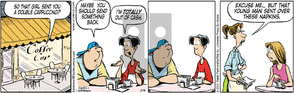Baldo - Wednesday July 4, 2001 Comic Strip