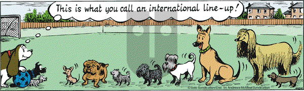 Fred Basset on Saturday April 20, 2019 Comic Strip