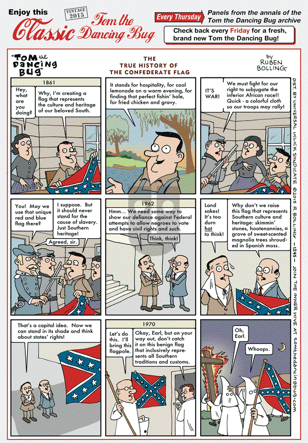 Tom the Dancing Bug on Thursday April 10, 2025 Comic Strip