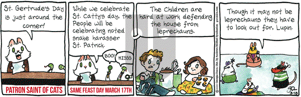 Breaking Cat News on Friday March 13, 2020 Comic Strip