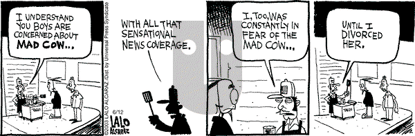 La Cucaracha on Thursday June 12, 2003 Comic Strip