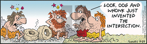 Frank and Ernest on Thursday September 29, 2016 Comic Strip