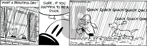 Red and Rover on Thursday April 2, 2009 Comic Strip