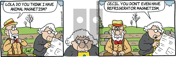 Lola on Saturday April 20, 2013 Comic Strip