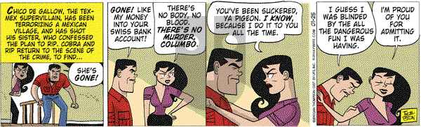Rip Haywire on Monday January 25, 2010 Comic Strip