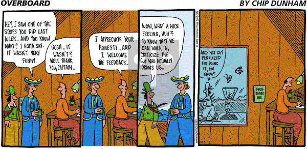 Overboard - Sunday November 3, 2002 Comic Strip