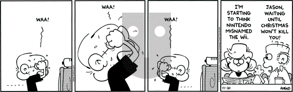FoxTrot on Monday November 20, 2006 Comic Strip