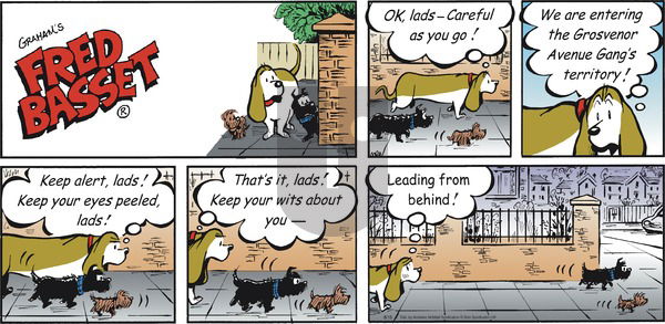 Fred Basset on Sunday August 15, 2021 Comic Strip