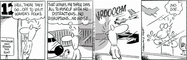 Baby Blues on Wednesday November 4, 1992 Comic Strip