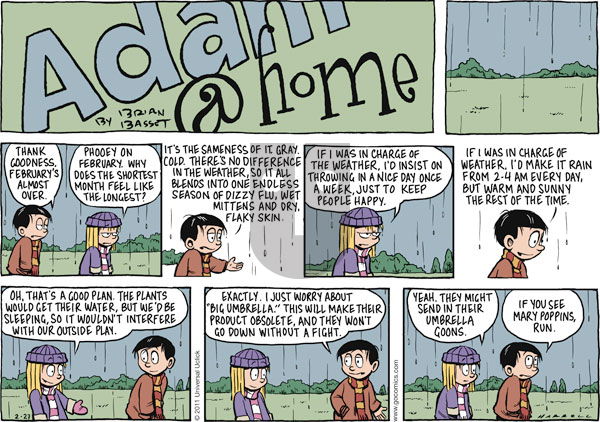 Adam@Home on Sunday February 27, 2011 Comic Strip