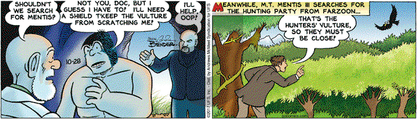 Alley Oop on Saturday October 28, 2017 Comic Strip