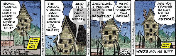 Nancy on Monday October 14, 2013 Comic Strip