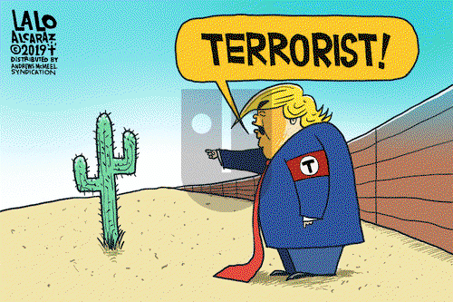 Lalo Alcaraz on Thursday January 10, 2019 Comic Strip