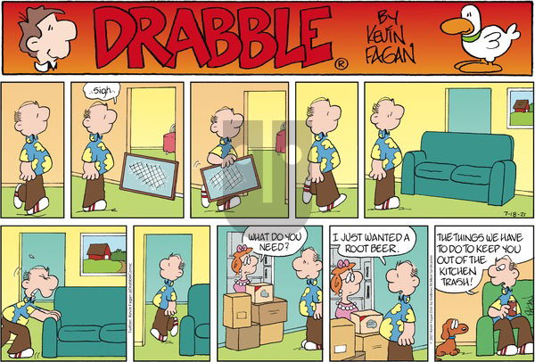 Drabble - Sunday July 18, 2021 Comic Strip