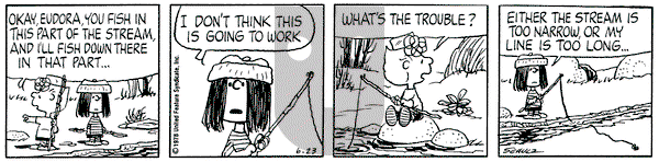 Peanuts on Friday June 23, 1978 Comic Strip