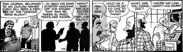 Alley Oop on Tuesday April 22, 1980 Comic Strip