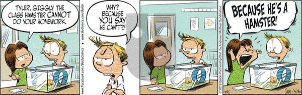 Baldo on Wednesday September 25, 2019 Comic Strip