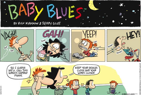 Baby Blues on Sunday January 20, 2019 Comic Strip