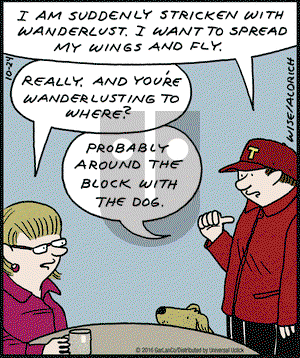 Real Life Adventures on Monday October 24, 2016 Comic Strip
