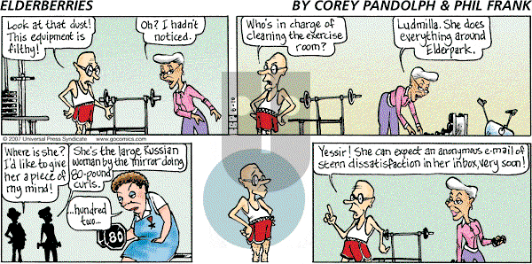 The Elderberries on Sunday June 10, 2007 Comic Strip