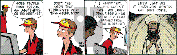 Lucky Cow on Monday October 16, 2006 Comic Strip