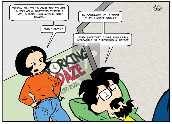 Working Daze on Sunday May 4, 2025 Comic Strip