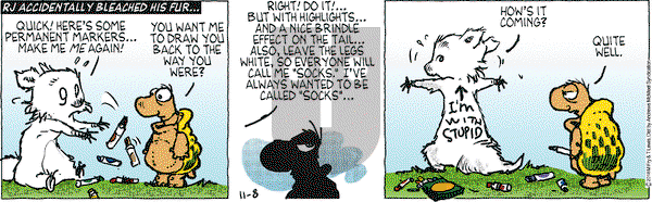 Over the Hedge on Thursday November 8, 2018 Comic Strip
