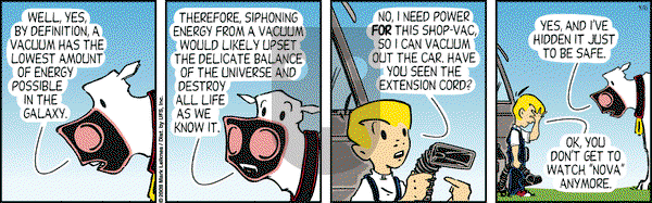 Cow and Boy Classics on Monday September 15, 2008 Comic Strip