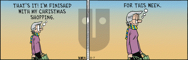Grand Avenue on Saturday December 7, 2019 Comic Strip