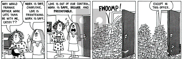 Cathy Classics on Wednesday April 11, 1984 Comic Strip