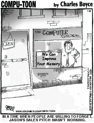 Compu-toon on Friday January 28, 2011 Comic Strip