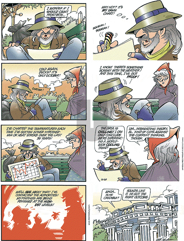 Doonesbury - Sunday October 20, 2002 Comic Strip