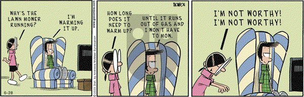 Grand Avenue on Wednesday June 28, 2023 Comic Strip