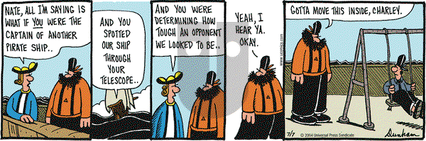 Overboard on Wednesday July 7, 2004 Comic Strip