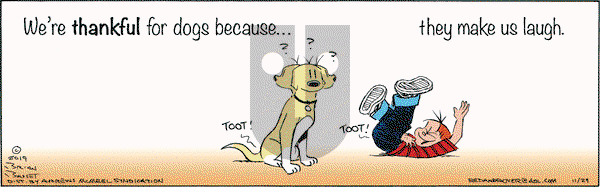 Red and Rover on Friday November 29, 2019 Comic Strip